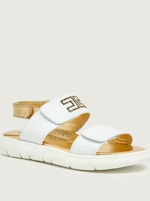 Elisabetta Franchi Skórzane sandały