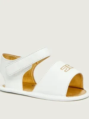 Elisabetta Franchi Skórzane sandały