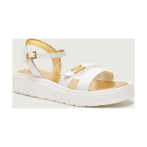 Elisabetta Franchi Skórzane sandały