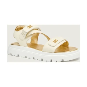 Elisabetta Franchi Skórzane sandały