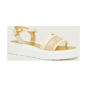 Elisabetta Franchi Skórzane sandały