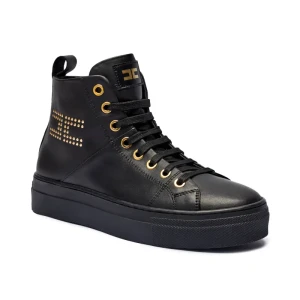 Elisabetta Franchi Skórzane sneakersy