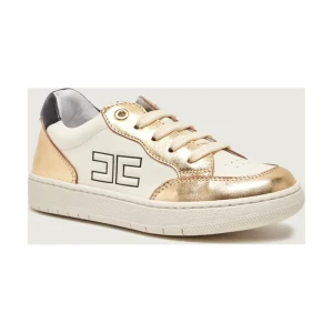 Elisabetta Franchi Skórzane sneakersy