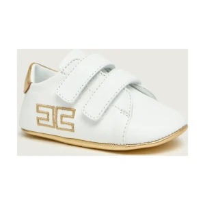 Elisabetta Franchi Skórzane sneakersy