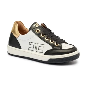 Elisabetta Franchi Skórzane sneakersy