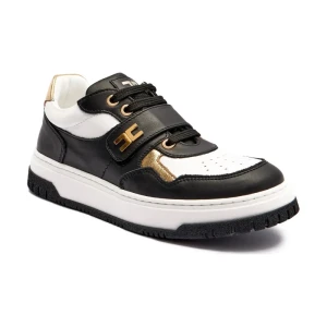 Elisabetta Franchi Skórzane sneakersy