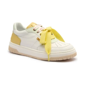 Elisabetta Franchi Skórzane sneakersy