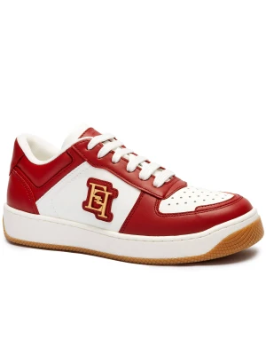 Elisabetta Franchi Skórzane sneakersy