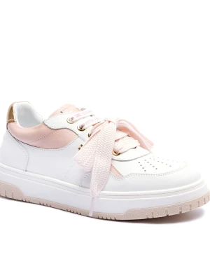 Elisabetta Franchi Skórzane sneakersy