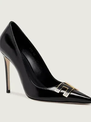 Elisabetta Franchi Skórzane szpilki