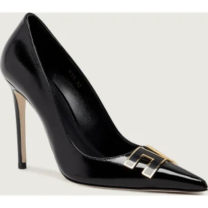 Elisabetta Franchi Skórzane szpilki