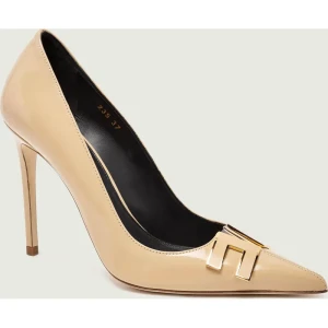 Elisabetta Franchi Skórzane szpilki