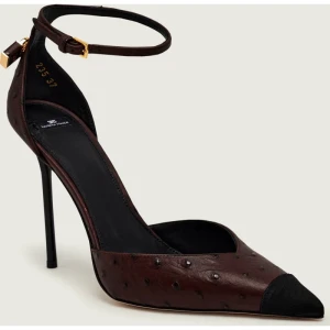 Elisabetta Franchi Skórzane szpilki