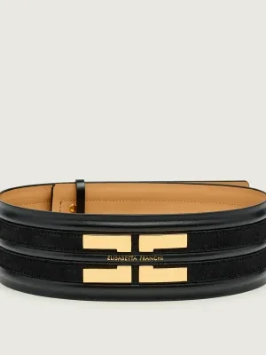 Elisabetta Franchi Skórzany pasek