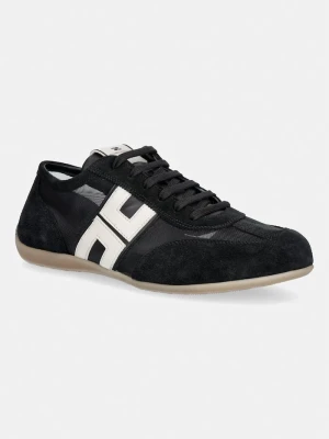 Elisabetta Franchi sneakersy damskie zamszowe czarny