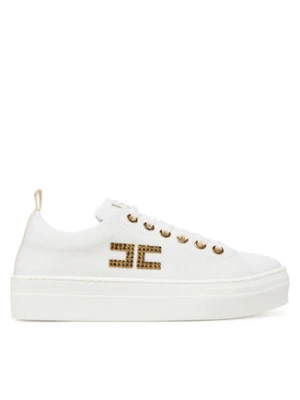 Elisabetta Franchi Sneakersy F4-A9E-0241 M Biały