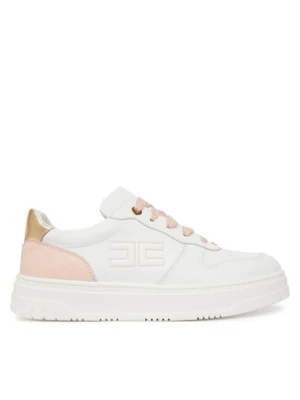 Elisabetta Franchi Sneakersy F4A9-E0523-0092 D Biały
