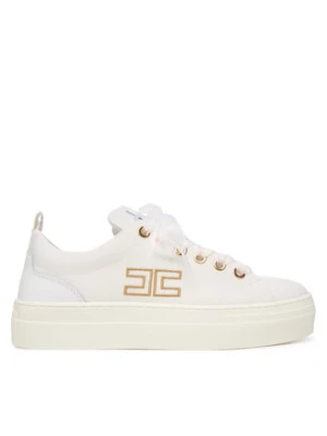 Elisabetta Franchi Sneakersy F4A9-E0528-1256 D Biały