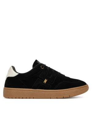 Elisabetta Franchi Sneakersy Low Cut Lace Up F4A9-E0340-0071 D Czarny