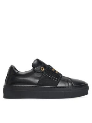 Elisabetta Franchi Sneakersy Low Cut Velcro F4A9-E0355-1251 S Czarny