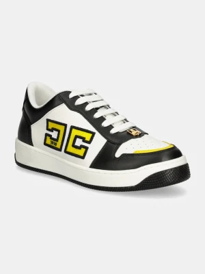 Elisabetta Franchi sneakersy skórzane biały