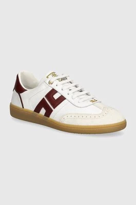 Elisabetta Franchi sneakersy skórzane kolor biały SA55G46E2