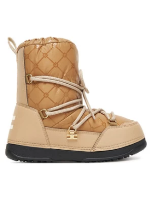 Elisabetta Franchi Śniegowce F4A6-E0457-1860 S Beżowy