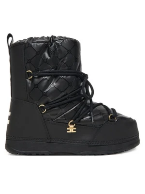 Elisabetta Franchi Śniegowce Snow Boot F4A6-E0457-1860930 D Czarny