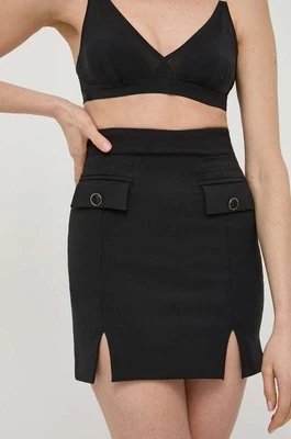 Elisabetta Franchi spódnica kolor czarny mini ołówkowa GO03942E2