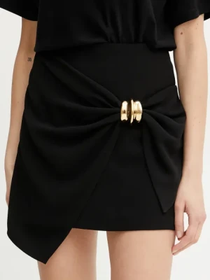 Elisabetta Franchi spódnica kolor czarny mini ołówkowa GO07351E2
