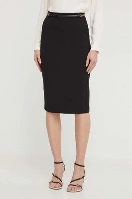Elisabetta Franchi spódnica kolor czarny mini prosta GO02441E2