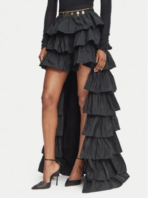 Elisabetta Franchi Spódnica maxi GO-230-67E2-V690 Czarny Regular Fit