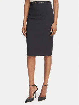 Elisabetta Franchi Spódnica ołówkowa GO-223-66E2-V320 Czarny Slim Fit