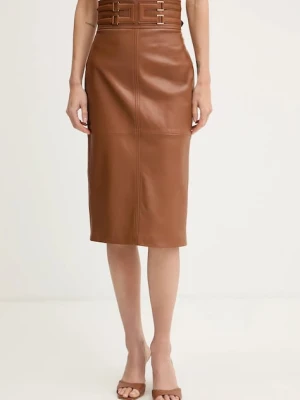 Elisabetta Franchi spódnica skórzana
