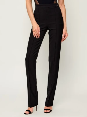 Elisabetta Franchi Spodnie chino | Slim Fit czarny