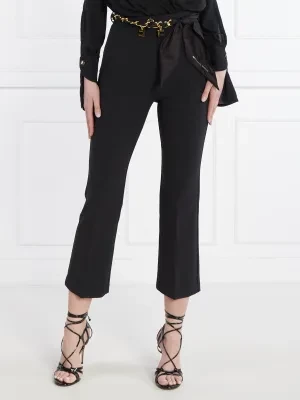 Elisabetta Franchi Spodnie cygaretki | Regular Fit