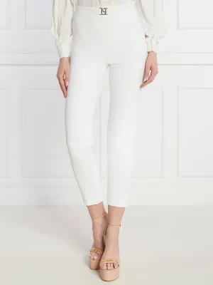 Elisabetta Franchi Spodnie cygaretki | Slim Fit