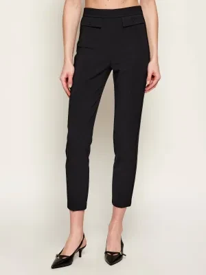 Elisabetta Franchi Spodnie cygaretki | Slim Fit