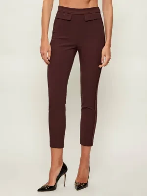 Elisabetta Franchi Spodnie cygaretki | Slim Fit