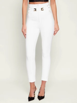 Elisabetta Franchi Spodnie cygaretki | Slim Fit