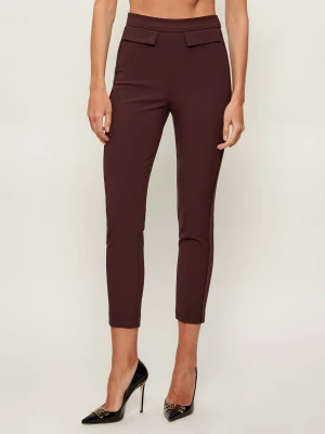 Elisabetta Franchi Spodnie cygaretki | Slim Fit