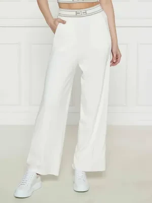 Elisabetta Franchi Spodnie dzianinowe | flare fit