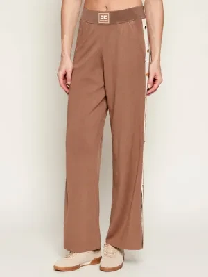 Elisabetta Franchi Spodnie dzianinowe | Loose fit