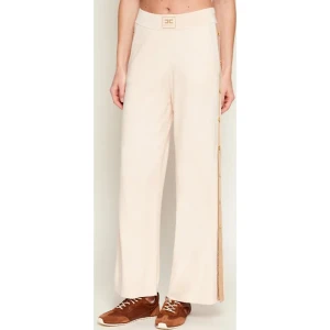 Elisabetta Franchi Spodnie dzianinowe | Loose fit