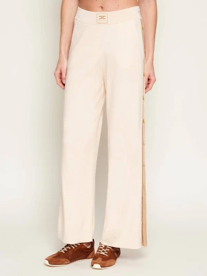 Elisabetta Franchi Spodnie dzianinowe | Loose fit