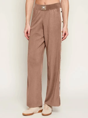 Elisabetta Franchi Spodnie dzianinowe | Loose fit