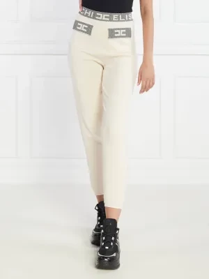 Elisabetta Franchi Spodnie dzianinowe | Regular Fit