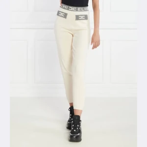 Elisabetta Franchi Spodnie dzianinowe | Regular Fit