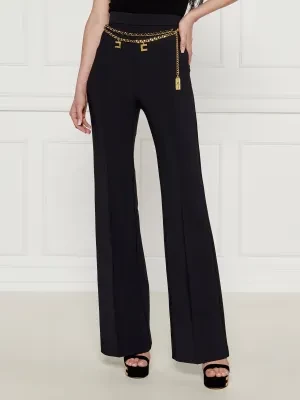 Elisabetta Franchi Spodnie | flare fit