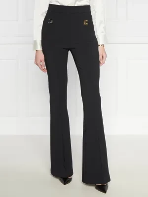 Elisabetta Franchi Spodnie | flare fit